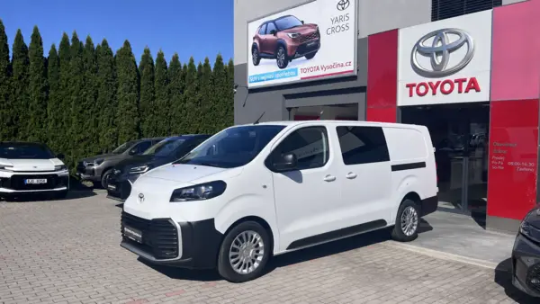 Toyota PROACE L2 2,2D 150PS Crew Cab 6 míst Active Multimedia