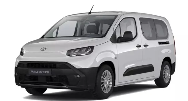 Toyota PROACE CITY VERSO 1.2T 110 6M/T- LONG- Combi 7S - operativní leasing KINTO ONE