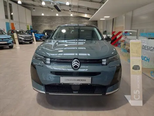 Citroën SUV C5 Aircross MAX Plug-in Hybrid 195k Automatic - Odvětrávaná prémiová umělá kůže Laedana / Látka Kimoko Fabric,Paket ZIMA , Palubní nabíječka 7,4 KW jednofázová